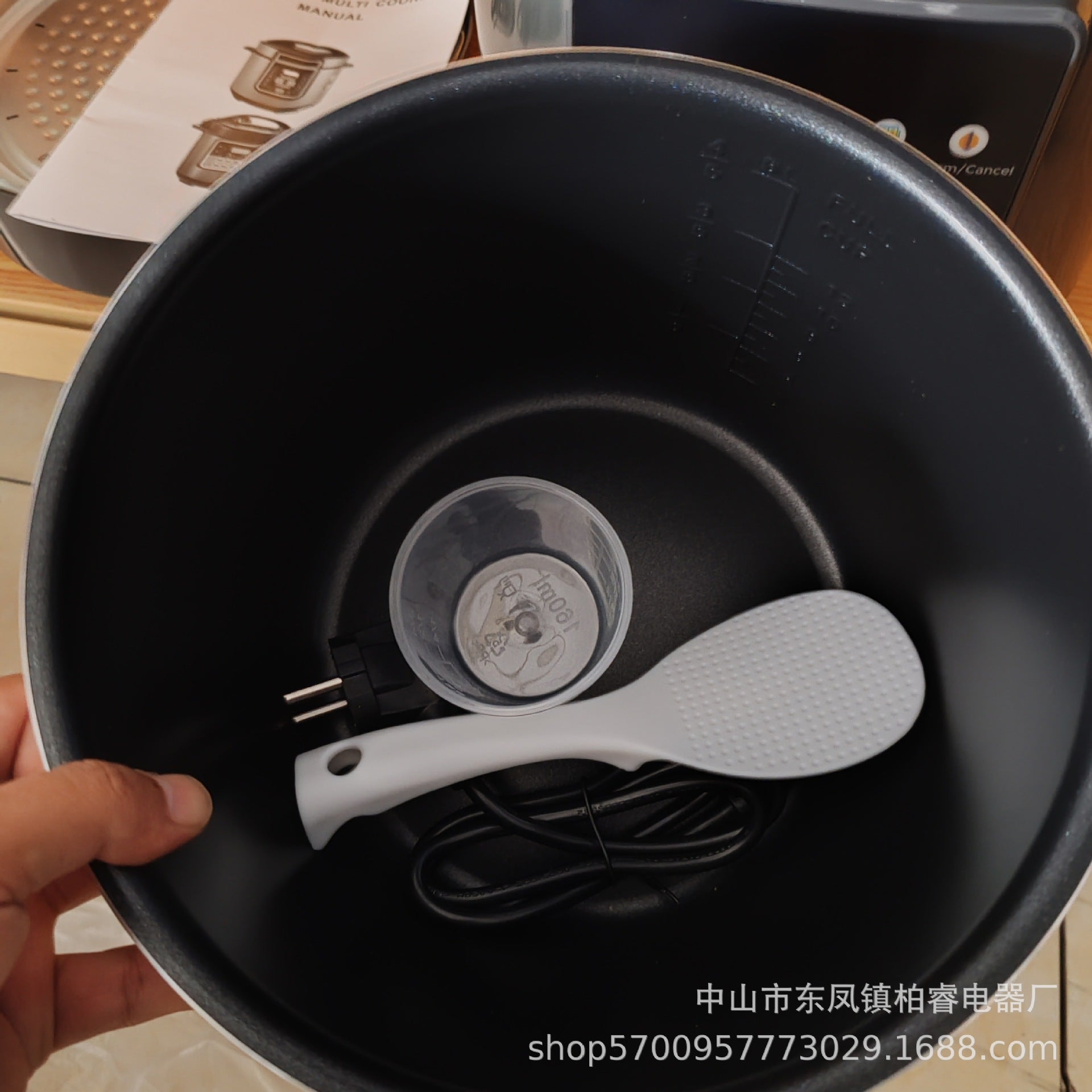 Multifunctional Cooking Stew 6L Automatic Electric Pressure Cooker