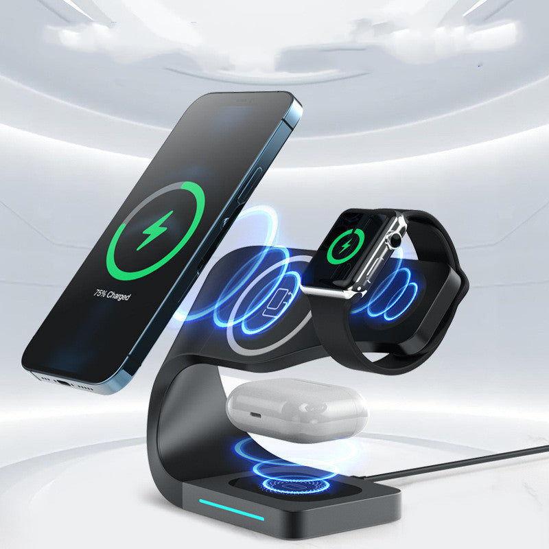Wireless Charger 4 In 1  For Fast Charger Charging Station