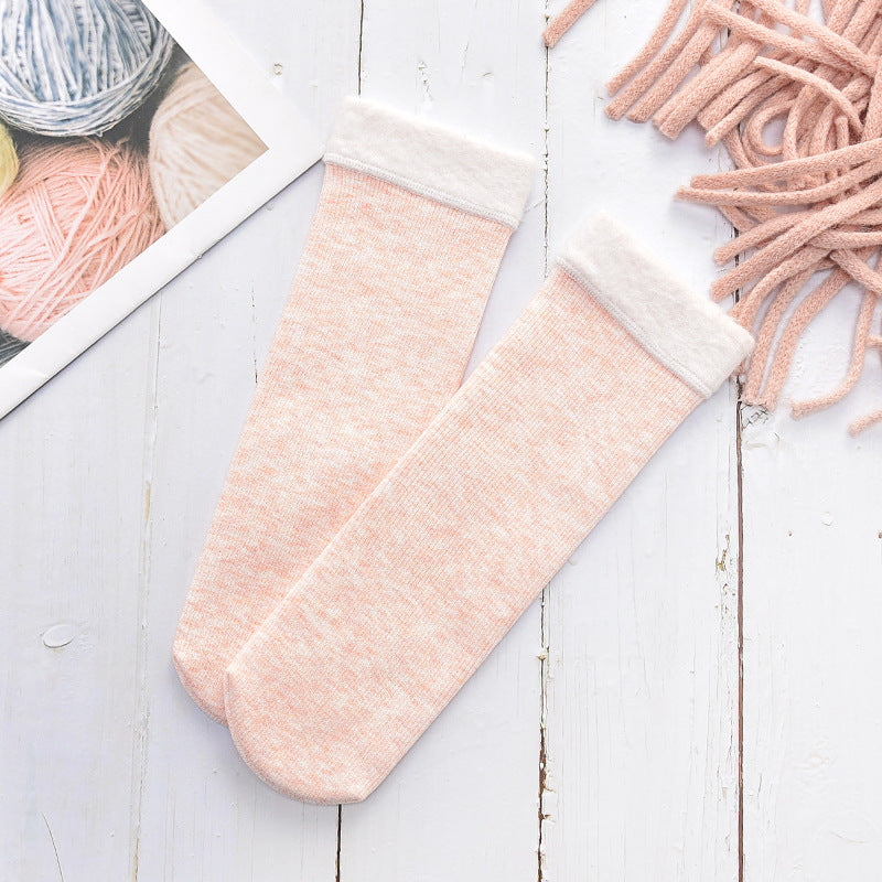 Candy Color Thermal Winter Socks