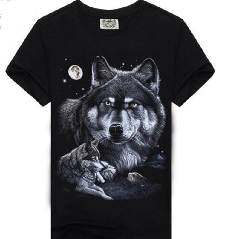 Men's Smooth 3D Print T-Shirt 3D Digital