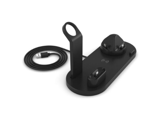 Wireless Charger 4 In 1  For Fast Dock Holders Station