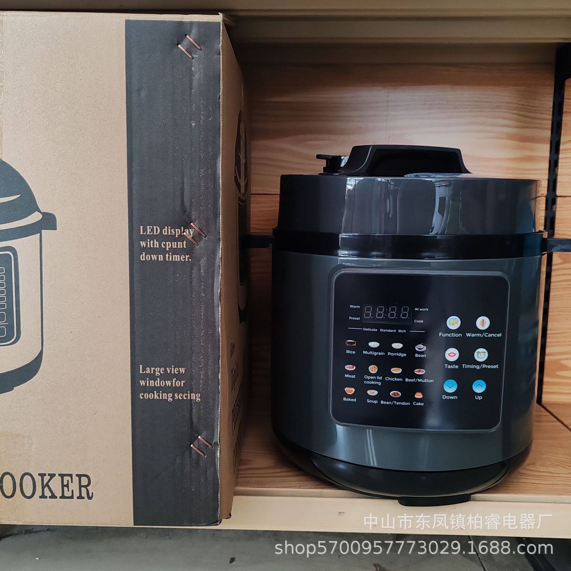 Multifunctional Cooking Stew 6L Automatic Electric Pressure Cooker