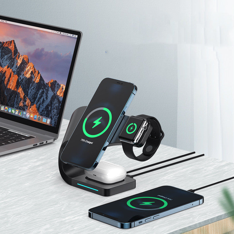 Wireless Charger 4 In 1  For Fast Charger Charging Station