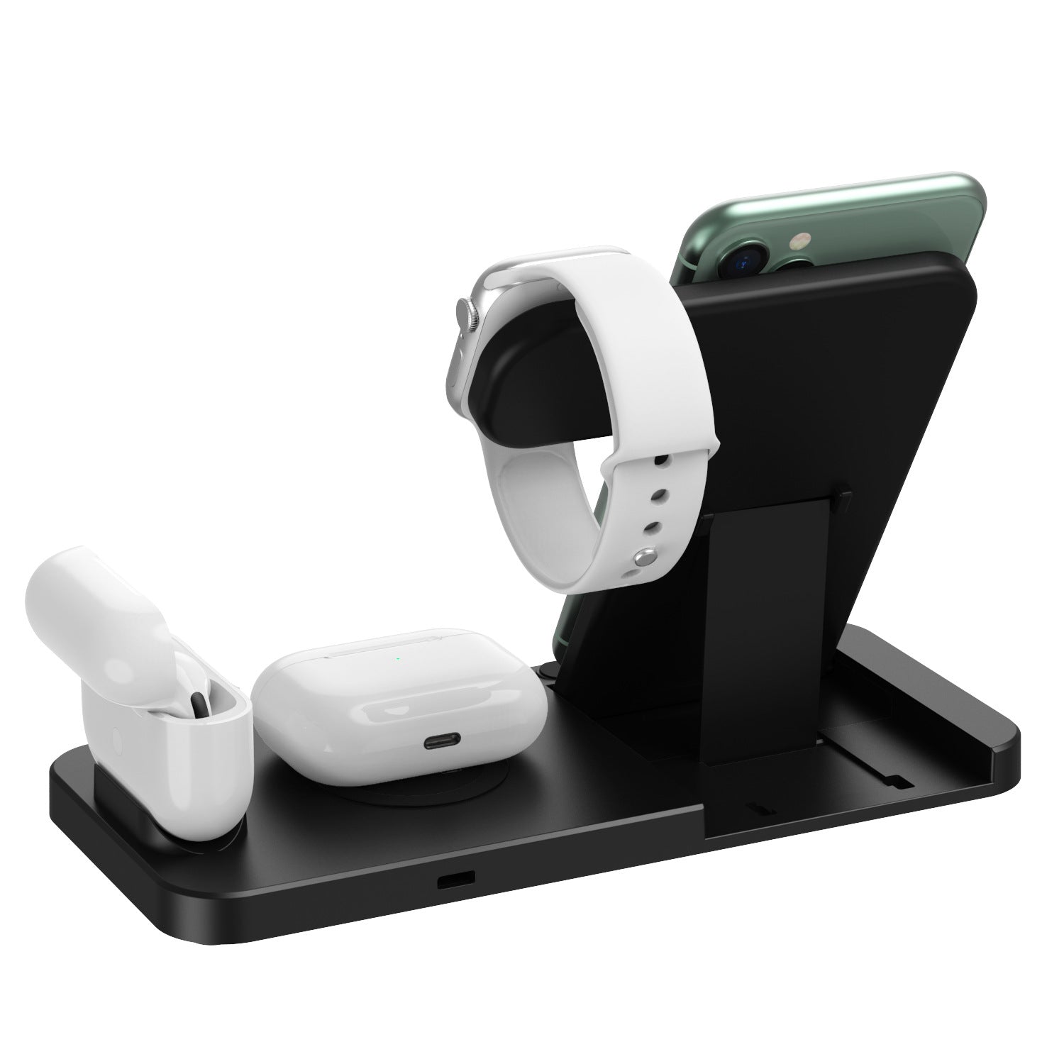 Wireless Charger 4 In 1  For Fast Phone Watches Station