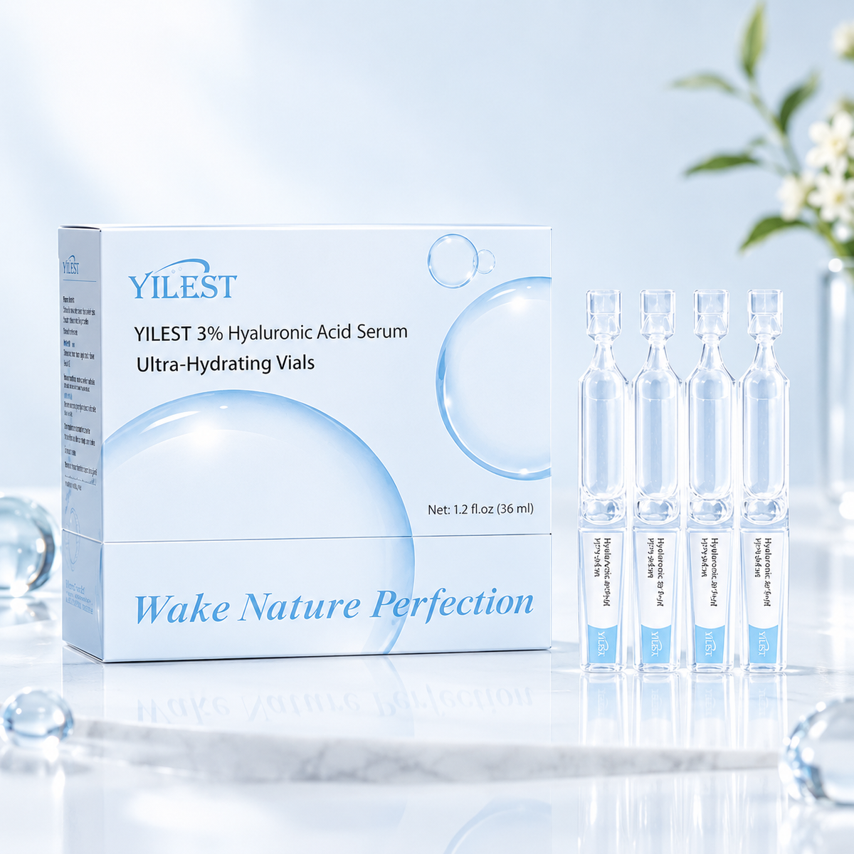 Hyaluronic Acid Hydrating & Soothing Facial Skincare Serum