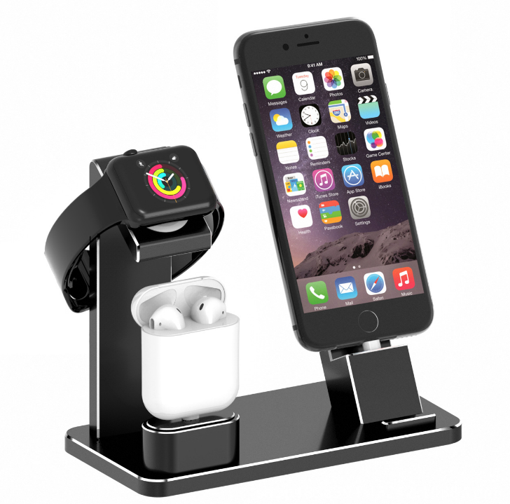 Wireless Charger 4 In 1  For Fast Dock Holders Station