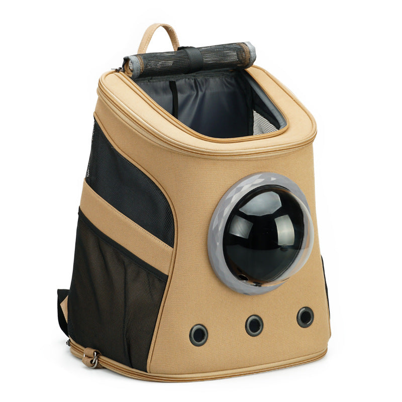 Cat And Dog Automotive Carrier Portable For Medium-Sized Dogs Backpack Style