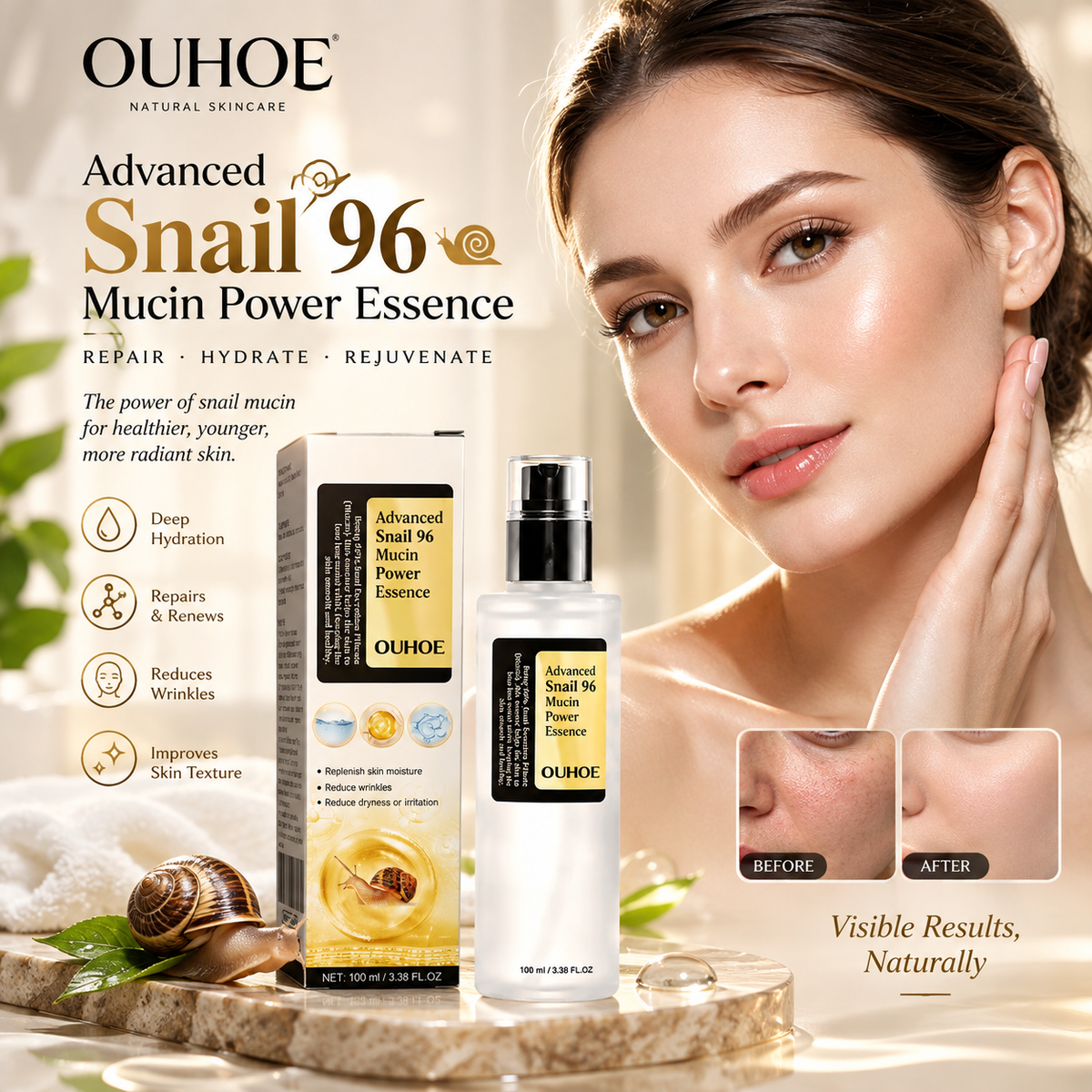 Snail Collagen Facial Serum